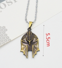 Dragon Age Cospaly Mask Pendant Anime Necklace