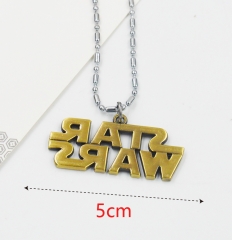 Star War Decorative Pendant Anime Necklace