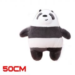 We Bare Bears Anime Panda Cute Soft Plush Doll Kids Gifts Toy 50cm