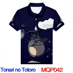 My Neighbor Totoro 3D Print Fashion Anime T Shirts Good Quality Anime Short Sleeves Polo T Shirts