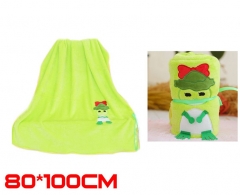 Japanese Game Travel Frog Game Plush Soft Cute Blanket 80*100cm