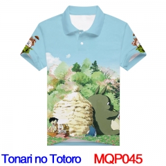 My Neighbor Totoro 3D Print Fashion Anime T Shirts Good Quality Anime Short Sleeves Polo T Shirts