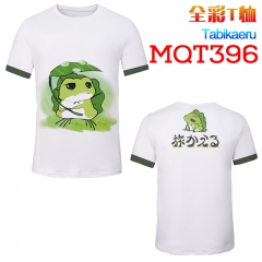 Travel Frog Japanese Game Cosplay 3D Print Anime T Shirts Anime Short Sleeves T Shirts 210g
