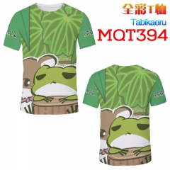 Travel Frog Japanese Game Cosplay 3D Print Anime T Shirts Anime Short Sleeves T Shirts 210g