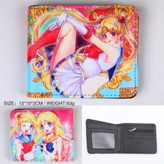 Pretty Soldier Sailor Moon Anime PU Leather Wallet