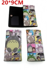 My Neighbor Totoro Cosplay Japanese Cartoon Anime PU Leather Long Wallet