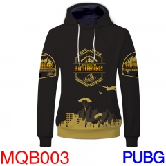 Playerunknown's Battle Grounds Game Cosplay Long Sleeves Hoodie Print Warm Anime Hooded Hoodie M-3XL