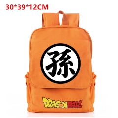 Dragon Ball Z SON GOKU Canvas Anime Backpack Bag