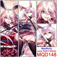 MmiHoYo Cosplay Two Sides Print Long Style Soft Pillow Wholesale Comfortable Anime Pillow 50*150CM