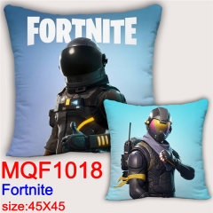Fortnite Game Cosplay Two Sides Print Soft Pillow Wholesale Comfortable Anime Pillow 45*45CM