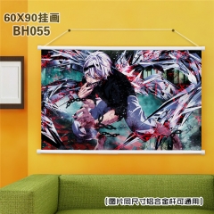 Japanese Cartoon Painting Tokyo Ghoul Anime Poster Fancy Wall Scrolls