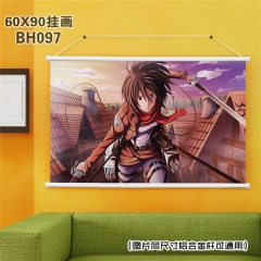 Attack On Titan/Shingeki No Kyojin Cartoon Painting Anime Poster Fancy Wall Scrolls