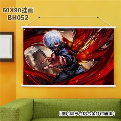 Japanese Cartoon Painting Tokyo Ghoul Anime Poster Fancy Wall Scrolls