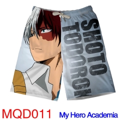 My Hero Academia Short Pants Cosplay Beach Anime Pants