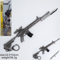 Playerunknown's Battlegrounds Cool M416 Model Cosplay Game Anime Keychain