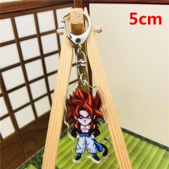 Dragon Ball Z Anime Acrylic Japanese Cartoon Keychain