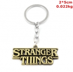 Stranger Things Cosplay Movie Decoration Alloy Anime Keychain