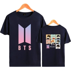 K-POP BTS Bulletproof Boy Scouts Short Sleeve T Shirt Cute Loose Tshirts