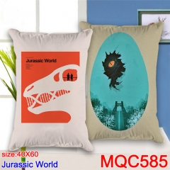 Jurassic World Two Sides Print Long Style Soft Pillow Wholesale Comfortable Good Quality Anime Pillow 40*60CM