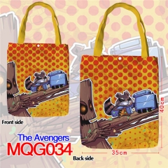 The Avengers Marvel Cosplay Two Sides Bag Wholesale Good Quality Fashion Anime Shopping Bag