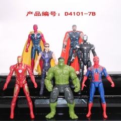 The Avengers PVC Figures 7pcs/set Wholesale Anime Action Figure