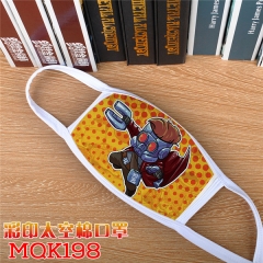 The Avengers Marvel Cosplay Cartoon Mask Space Cotton Anime Print Mask