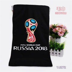2018 FIFA World Cup Football Game Soft Anime Bath Towel