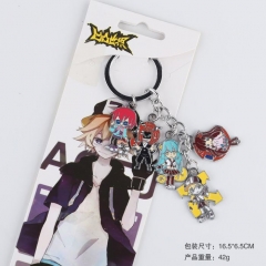 AOTU Cartoon Key Ring 5PCS Pendant Wholesale Anime Alloy Key Chain
