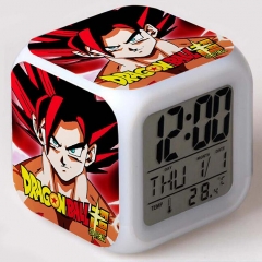 Dragon Ball Z Cartoon Colorful Change Anime Clock Designs C