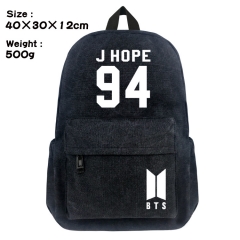 K-POP BTS Bulletproof Boy Scouts Bag #94 J HOPE Canvas Anime Backpack Bags
