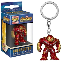 Funko POP Pocket The Avengers Hulkbuster Anime PVC Figure Keychain