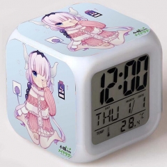 Kobayashi-san Chi no Maid Cartoon Colorful Change Anime Clock Designs C