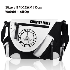 Gravity Falls Cartoon Crossbody Bag Wholesale Thick Anime PU Canvas Shoulder Bag