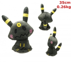 35cm Pokemon Sun and Moon Mimikyu Umbreon For Kids Doll Anime Plush Toy