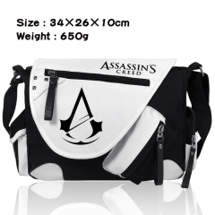 Assassin's Creed Game Crossbody Bag Wholesale Thick Anime PU Canvas Shoulder Bag