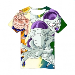 3D Print Dragon Ball z Short Sleeves T shirts Son Goku Fancy T shirt Loose Tshirts