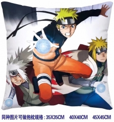 Naruto Cosplay Cartoon Print Two Sides Soft Comfortable Anime Pillow