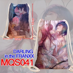 DARLING in the FRANXX Anime Canvas Bag Fashion Shoulder Drawstring Pocket Bag