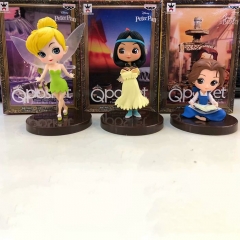 Disney Princess 3pcs/set Cartoon Model Toys Statue Anime PVC Figure