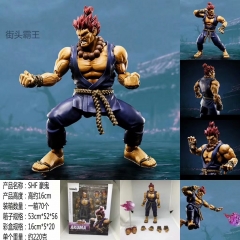 SHF Street Fighter Akuma Action Figure Anime Toy 16CM