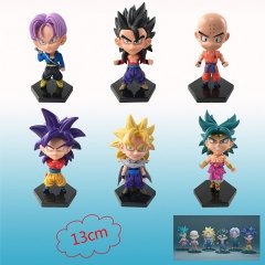 Dragon Ball Z 6PCS/SET Cartoon Model Toys Japanese Anime PVC Figures