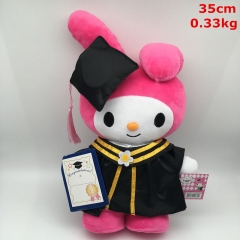 My Melody Cosplay Bachelor Gown For Gift Doll Anime Plush Toy