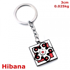 Rainbow Six Hibana Cosplay Game Key Ring Pendant Alloy Anime Keychain