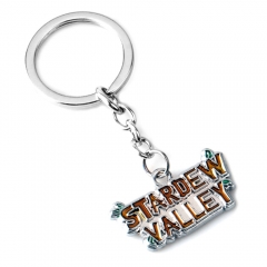 Stardew Valley Cosplay Game Pendant Alloy Anime Keychain