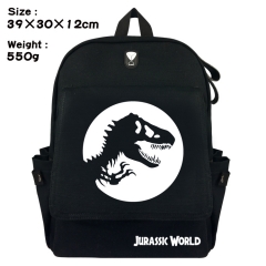 Jurassic World Movie Bag Black Canvas Wholesale Anime Backpack Bags
