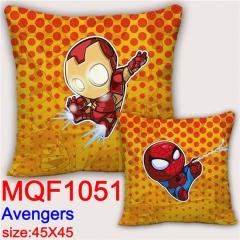 The Avengers Cosplay Two Sides Print Square Style Soft Pillow Wholesale Comfortable Good Quality Anime Pillow