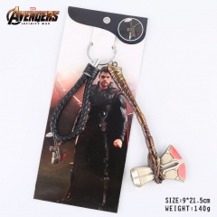 Avengers: Infinity War Cosplay Movie The Thor Axe Model Pendant Anime Alloy Key Chain