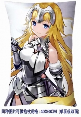 Fate Stay Night Cosplay Cartoon Stuffed Bolster Anime Pillow Two Sides 40*60cm