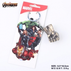 Avengers: Infinity War Cosplay Movie Fist Model Pendant Anime Alloy Key Chain