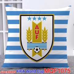 FIFA World Cup Cosplay Uruguay National Football Team Two Sides Print Anime Pillow